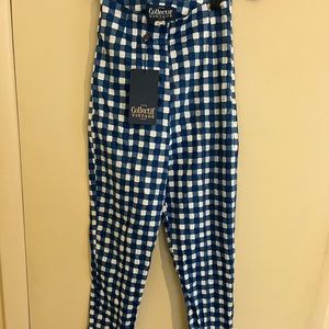 Collectif vintage women’s size xxs Checkered trousers